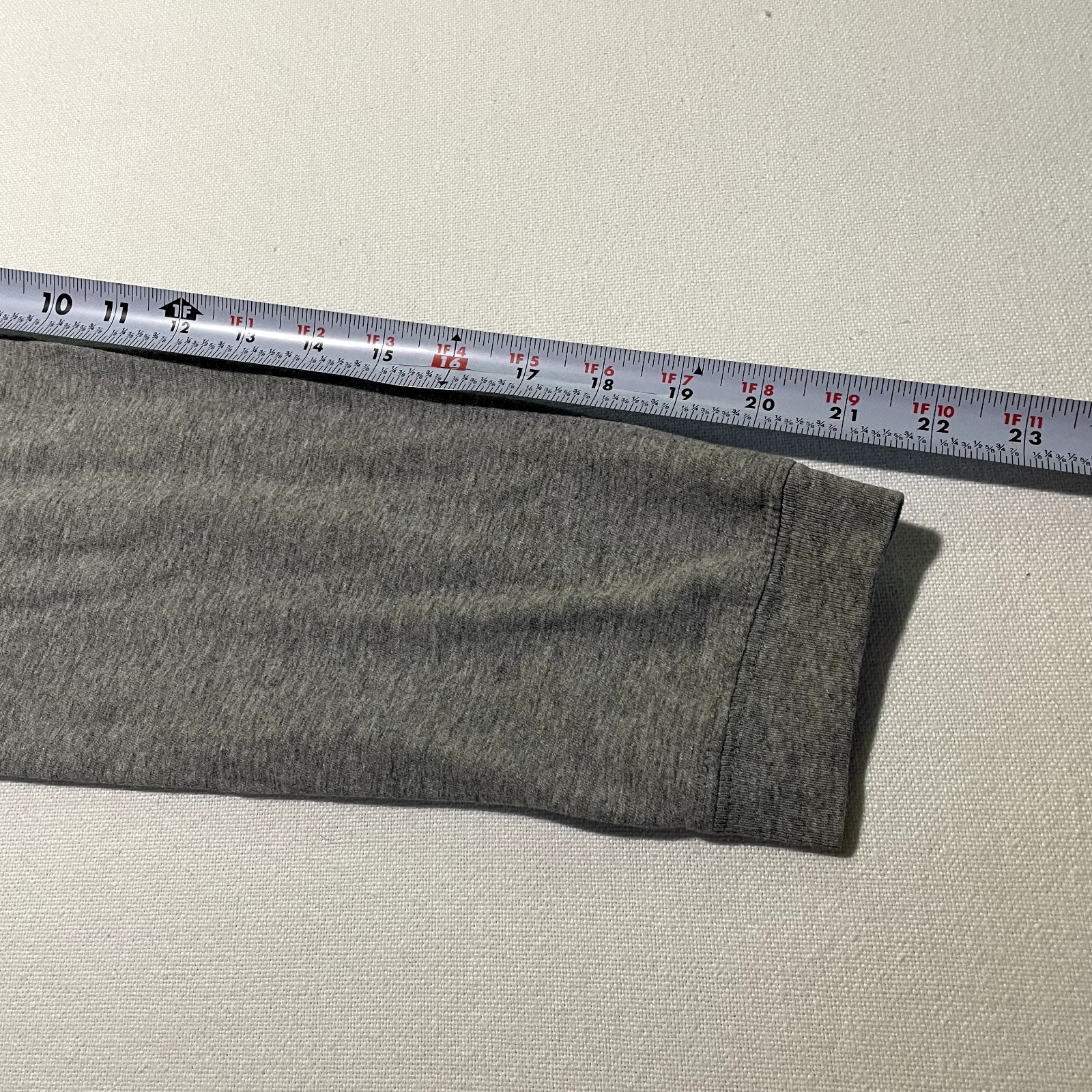 Vintage AND1 Shirt Mens Large Gray Basketball Long Sleeve 2 Sided Distressed 90s gallery