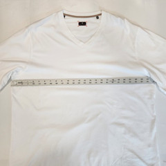 Left Coast Tee Men’s Cotton Short Sleeve Crew Neck Tee in White Size XXL