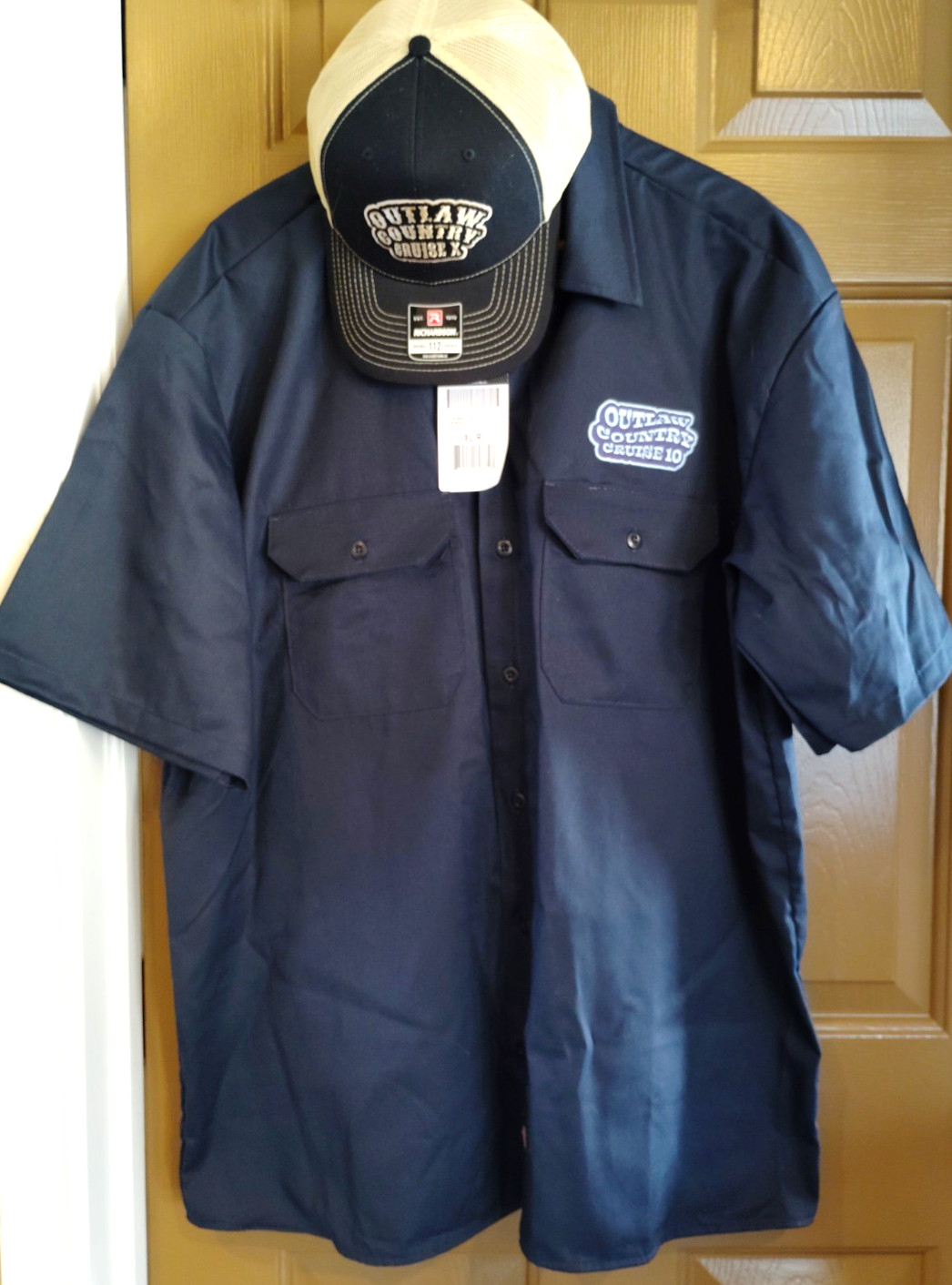 NEW Outlaw Country Cruise 10 2025 2026 Dickies Shirt XL + Trucker Hat Snapback