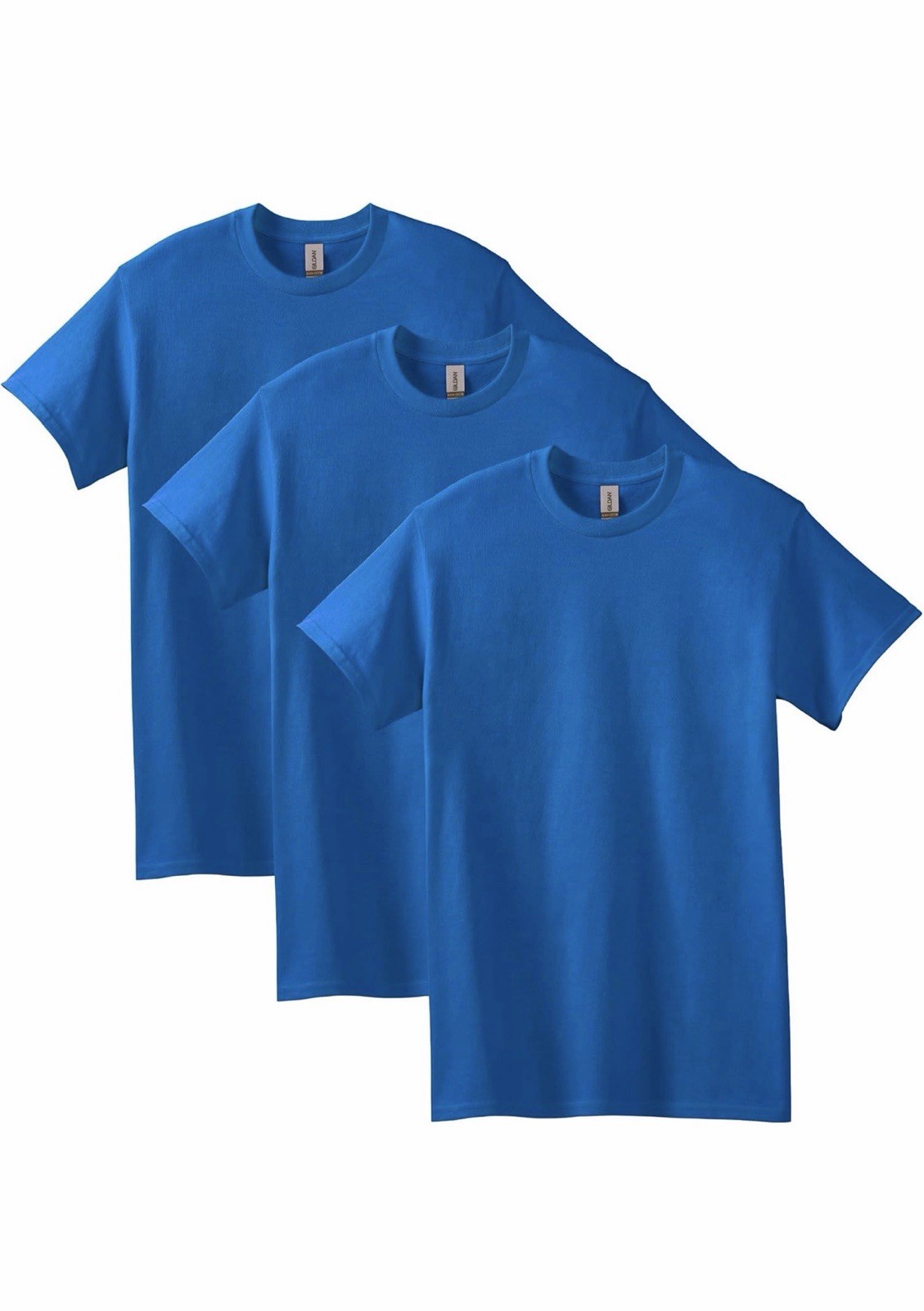 Gildan Mens G500 Solid Heavy Cotton Plain Short Sleeve Blank Casual Fit T-Shirt gallery