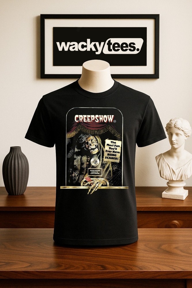 Creepshow The Most Fun You’ll Ever Have Horror Terror Graphic Tee Shirt