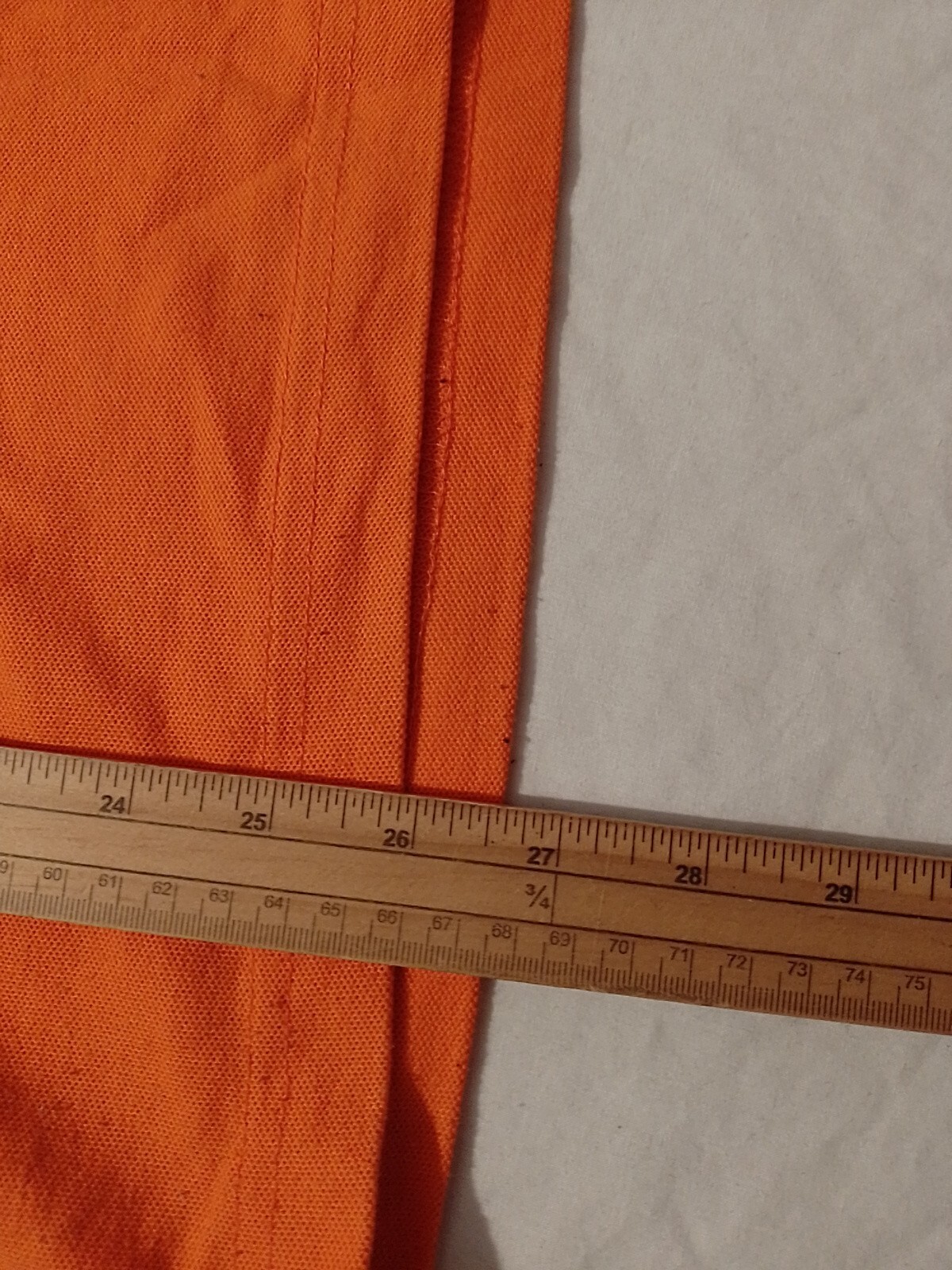 Men's T Shirt Uneek Size S Short Sleeves Orange 24955 gallery