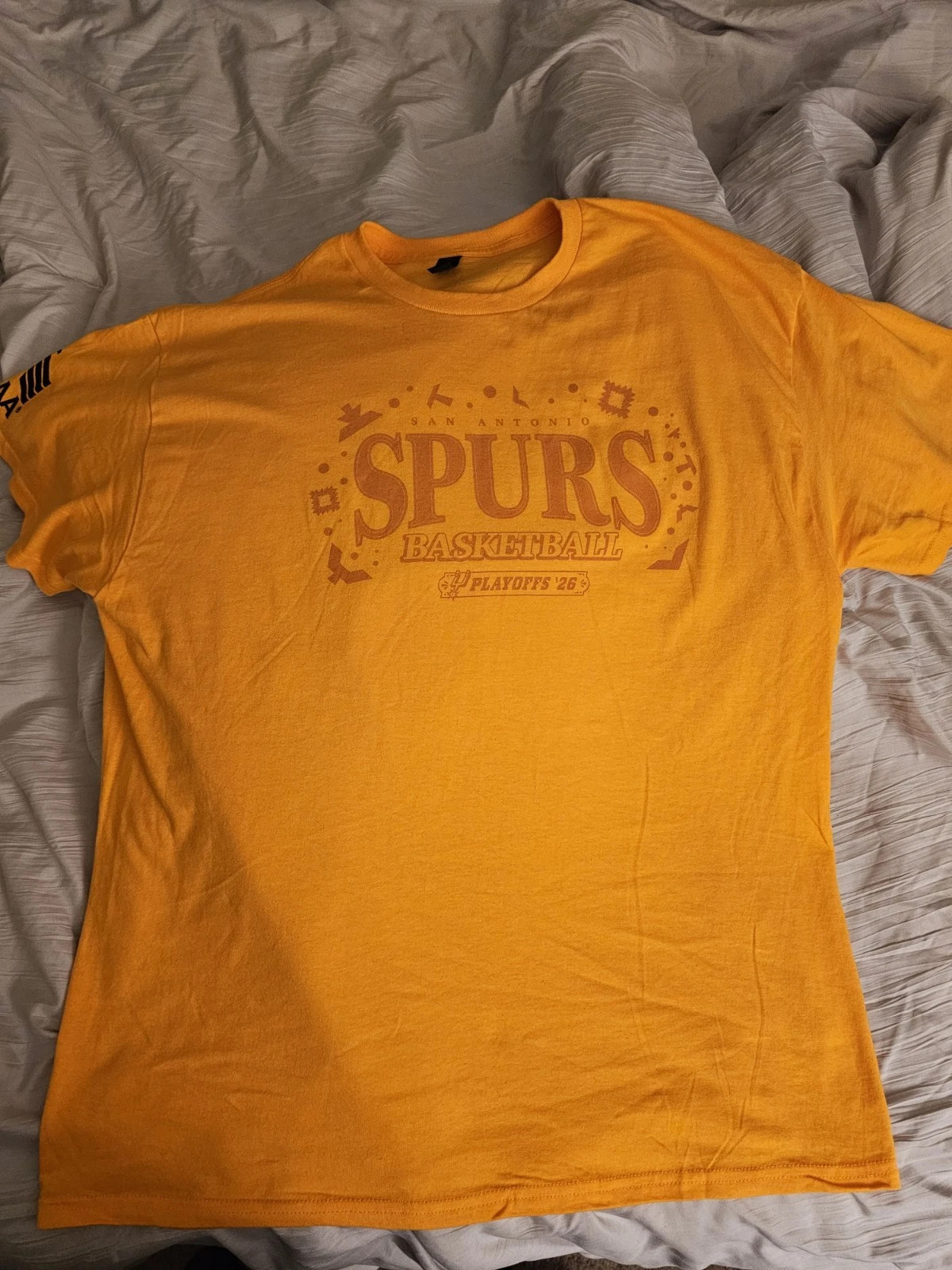 Spurs 2026 NBA Playoffs Semi Fiesta SGA 5/4/26 Shirt XL Round 2 Game 1 gallery
