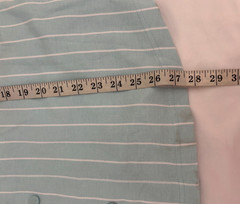 2024 Disneyland Resort Baseball Jersey Medium Blue White Pinstripes 55 Disneyana
