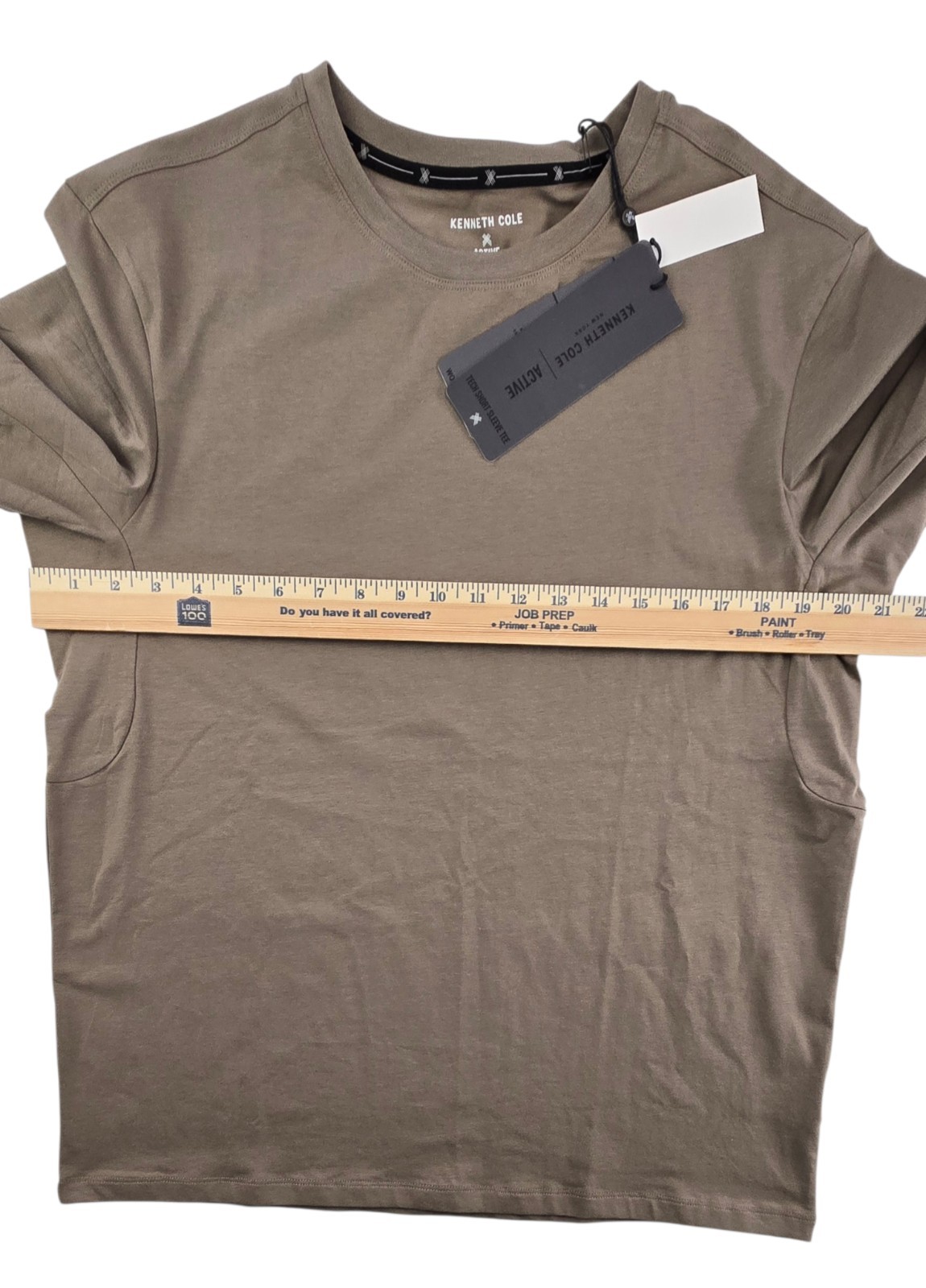 Kenneth Cole Men's Active Tech Shirt S/S Stretch Breathable Soft Cotton UPF 50+ gallery