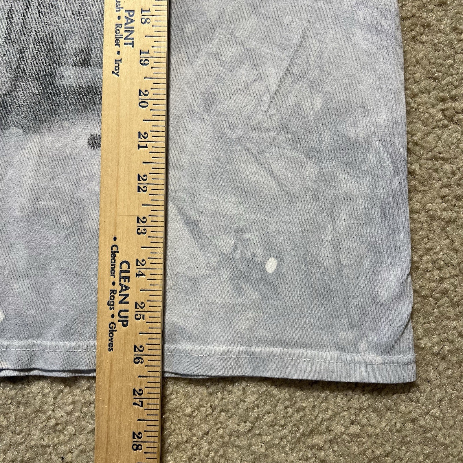 Vintage The Mountain Steam Locomotive Train T Shirt Mens Large Gray Tie Dye Y2K gallery