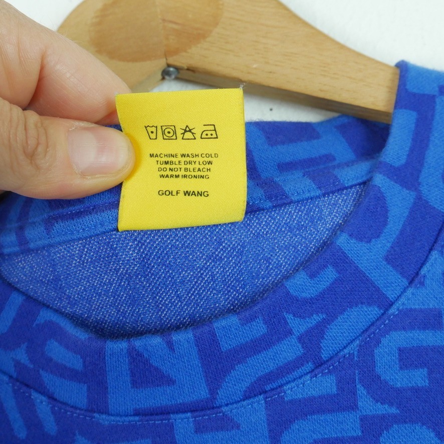 Golf Wang Jubilee Long Sleeve T Shirt Tyler The Creator Blue Logo Medium Cotton gallery