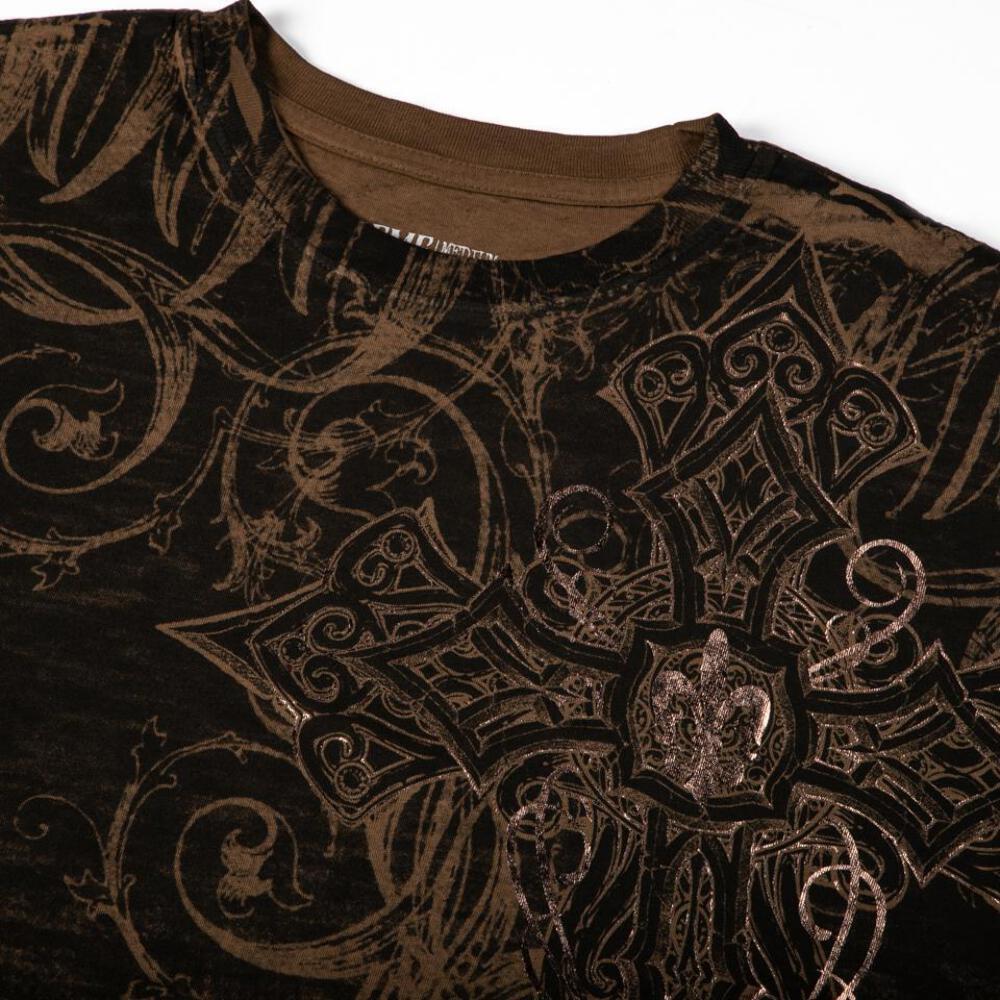 Xtreme Couture By Affliction Men's T-Shirt DECRETUM Brown Biker S-5XL gallery