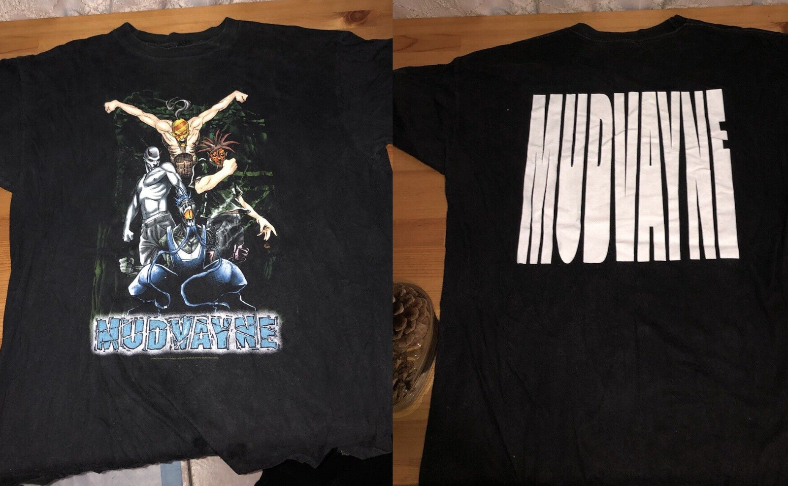 2 Sides Mudvayne - Black T-Shirt Unisex Cotton Tee All Size S-5Xl BT382 gallery