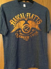 Rascal Flatts Dark heather Shirt Full size S-5XL Unisex CS489
