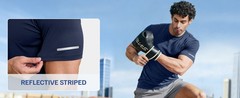 Men’s Workout Shirt Short Sleeve Quick Dry UPF 50+ UV Protection Running Gym Tee