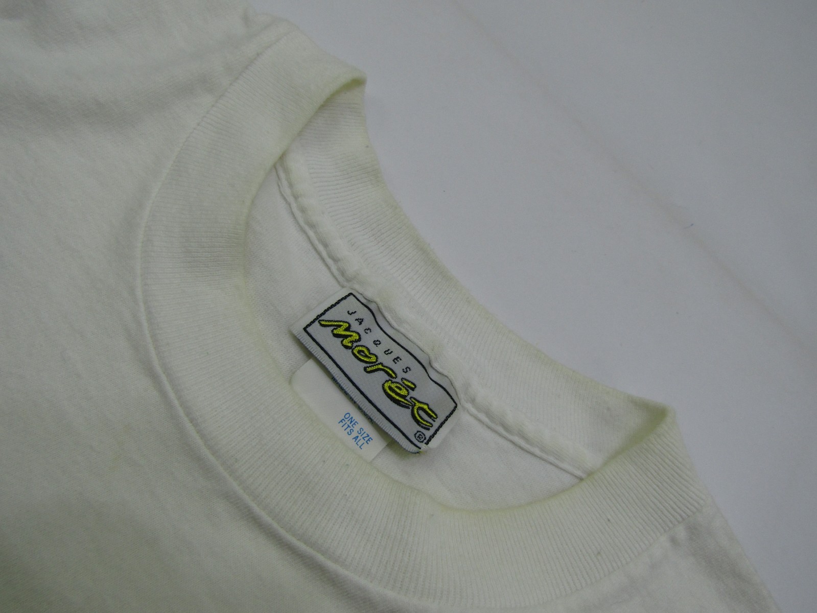 VTG Abstract Minimalist T-Shirt Adult One Size Fits All Jacques Morec 90s Tee gallery