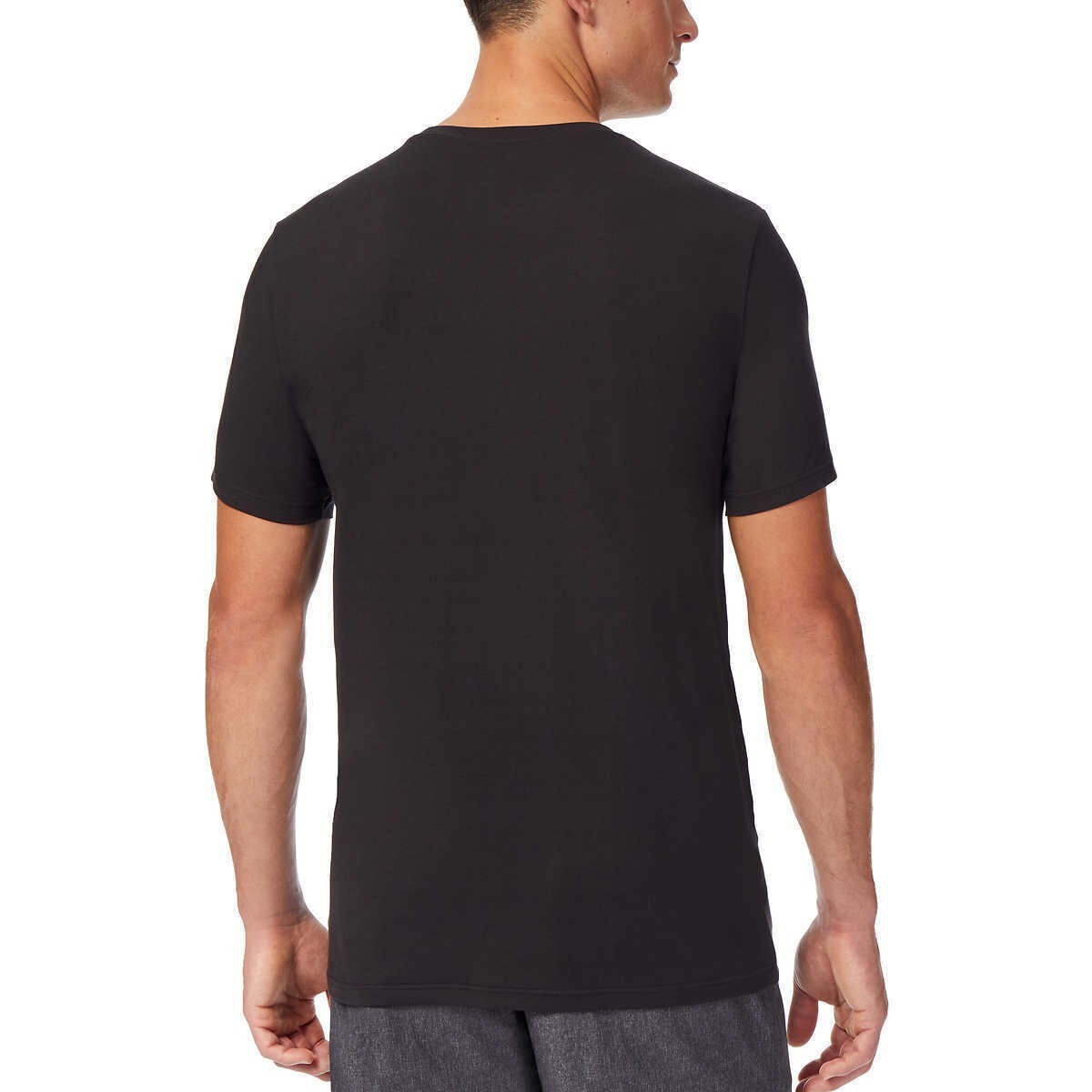NEW 32 Degrees Mens 3 pack Cool Tee Short Sleeve Crew Neck, BLACK, MEDIUM 38-40 gallery