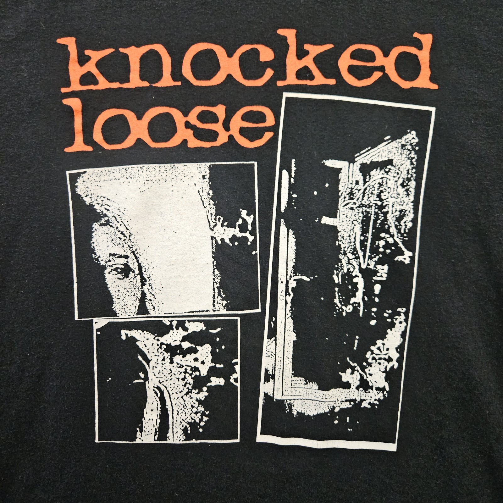 Knocked Loose Band Hardcore T Shirt XL Cotton Heavy Duty Mistakes Like Fractures gallery