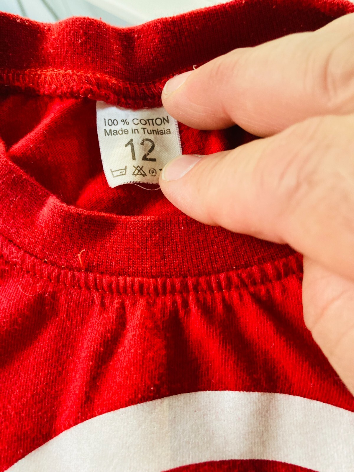 Tunisia T-Shirt Country National Flag Junior Size 12 gallery