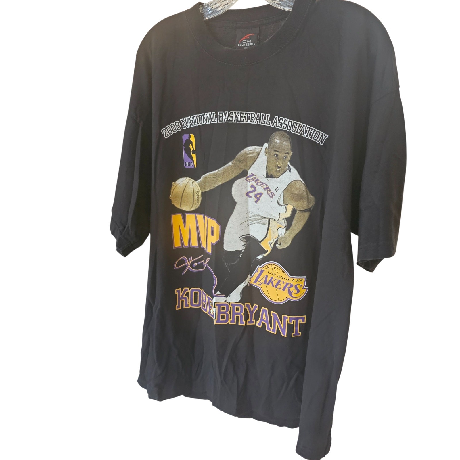 Vintage Kobe Bryant 2008 MVP T-Shirt Size 2X gallery