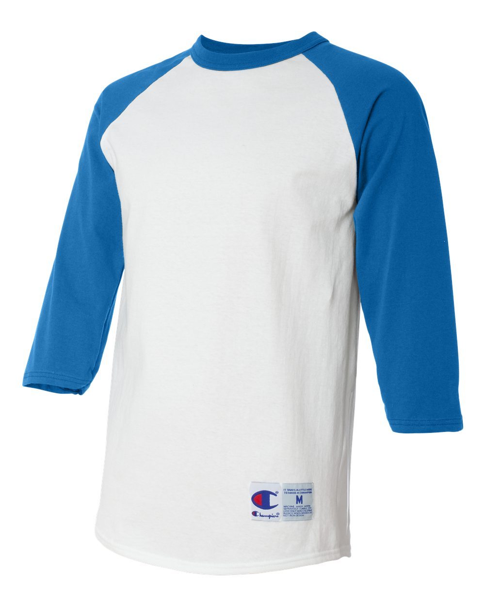 Champion Men's Adult Raglan Baseball T-Shirt 3/4 sleeves T-137 gallery