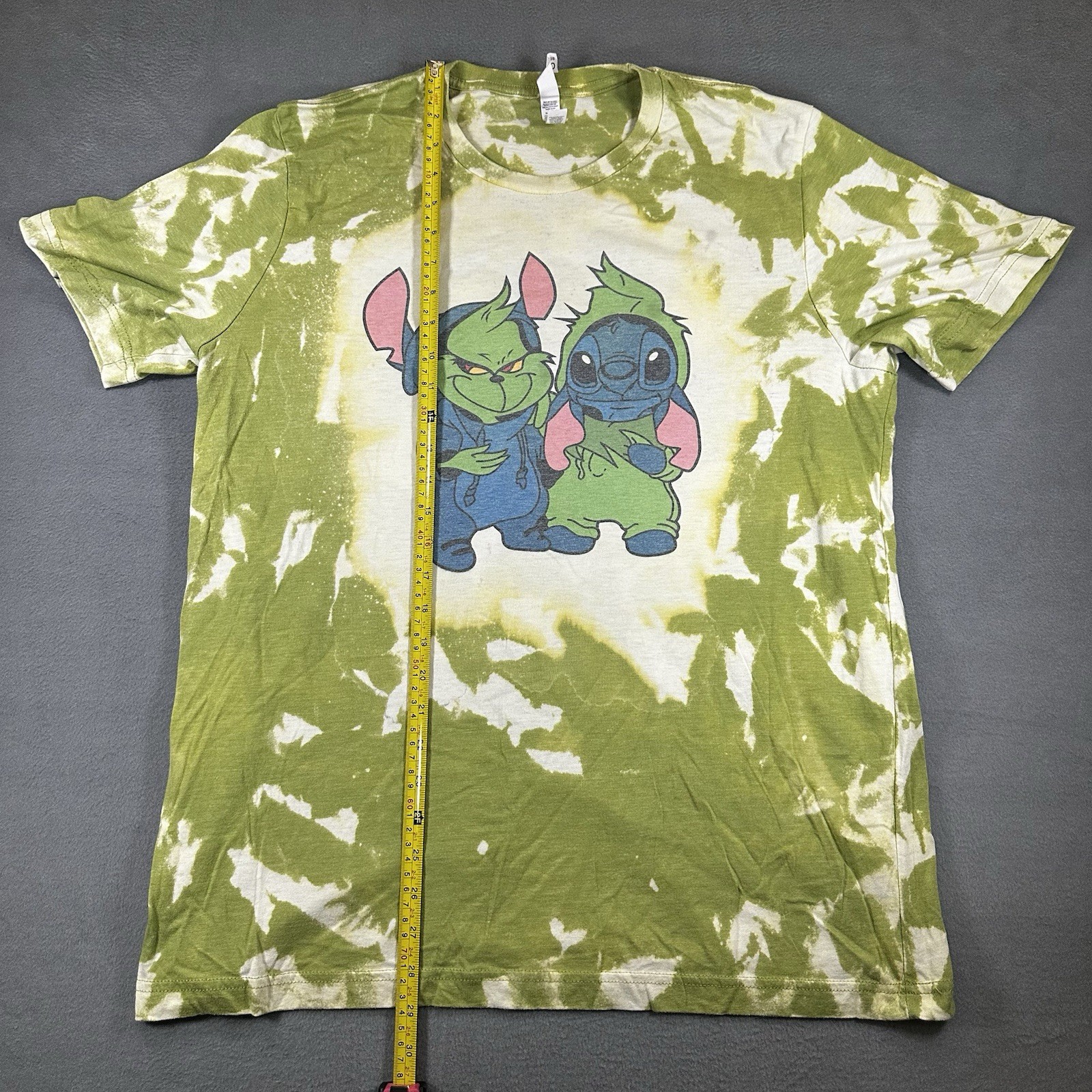 Disney Lilo & Stitch and the Grinch Tie-Dye T-Shirt XL Unisex gallery