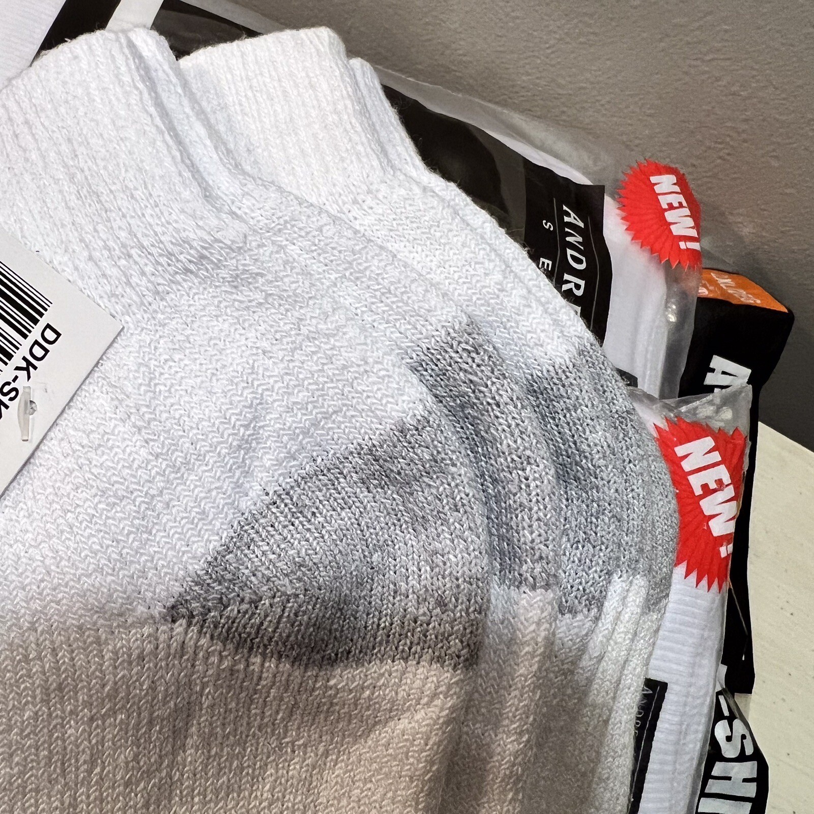 Men's Andrew Scott Select A-shirt Tank Top 3-pack ( Two Packs )w/4pair socks gallery