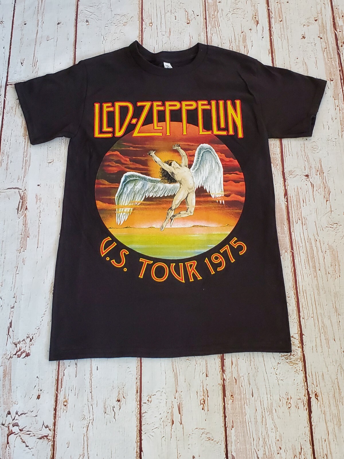 NEW- LED ZEPPELIN - BLACK - BAND T-SHIRT gallery