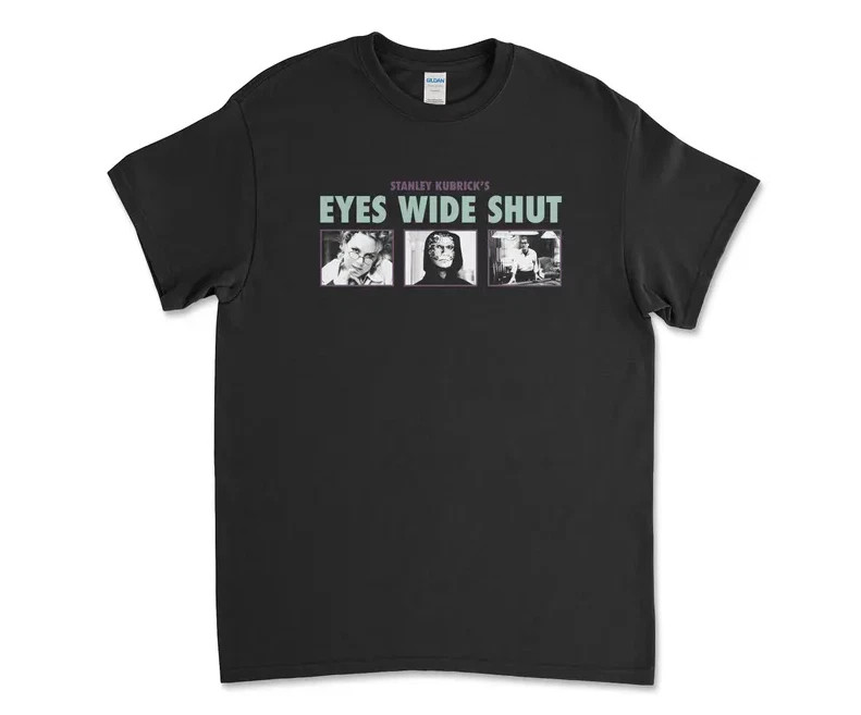 Eyes Wide Shut Stanley Kubrick Black T-Shirt Tee Shirt Movie Film Vintage Style gallery