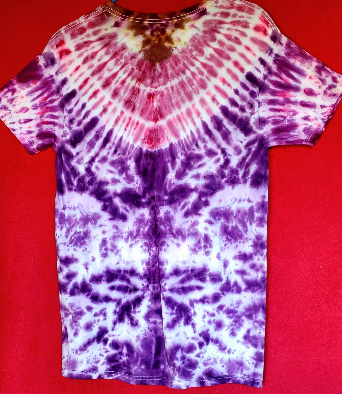 HANES SIZE MEDIUM 100% Cotton Tye Dyed Shirt Pre-washed WON'T FADE VERY SOFT gallery