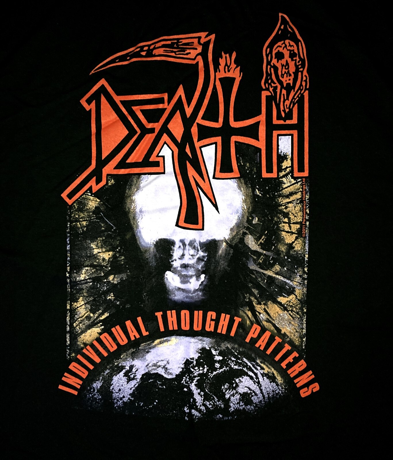 DEATH cd cvr INDIVIDUAL THOUGHT PATTERNS Official SHIRT XXL New symbolic chuck gallery