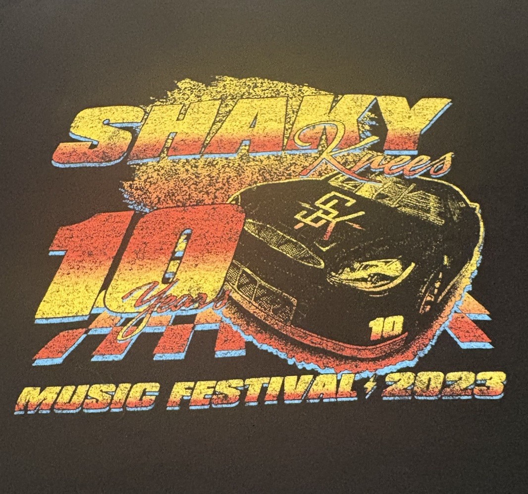 Shaky Knees 2023 Music Festival T-Shirt Atlanta Band Lineup Size Large *Read* gallery