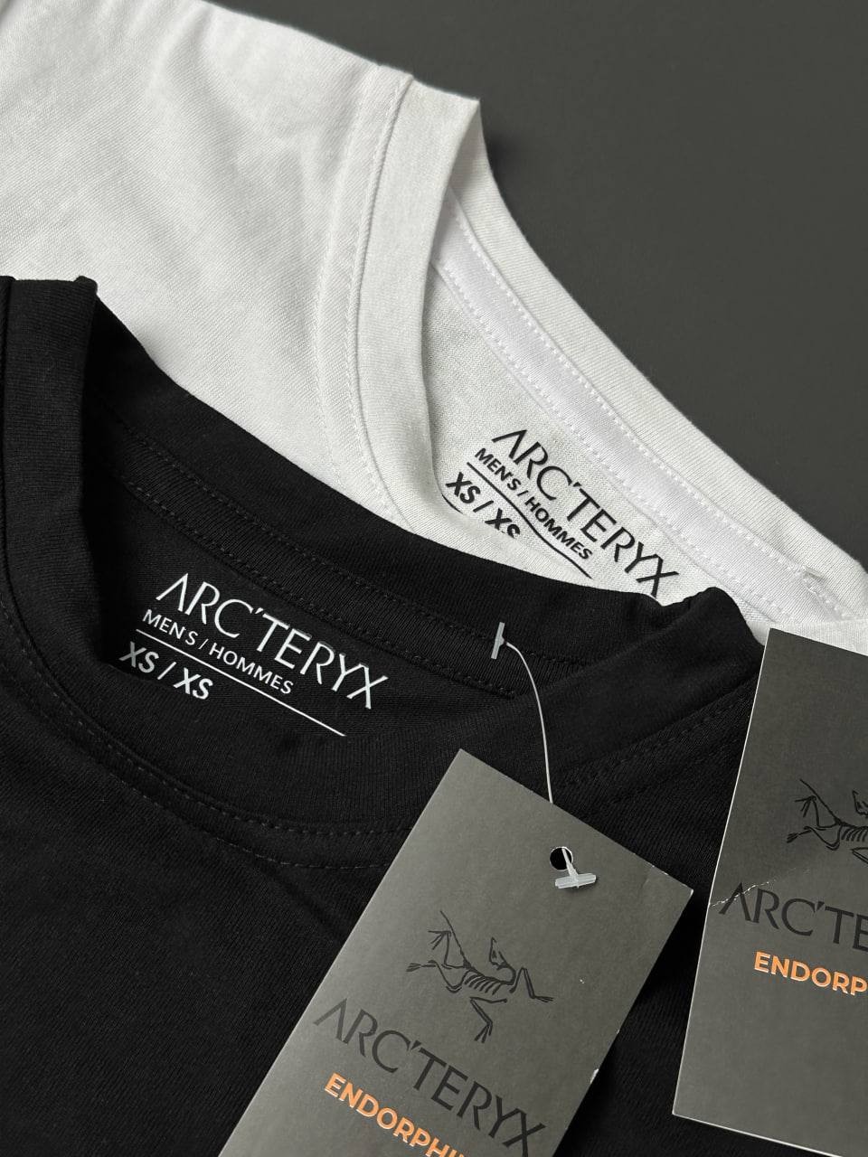 Arc'teryx Phase SL Men's T-Shirt Size XS, S, M, L, XL Black & White Gorpcore Tee gallery