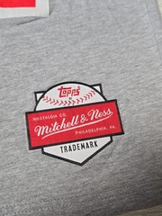 LA Dodgers Mike Piazza Shirt Mitchell & Ness Topps Baseball Card Design Medium