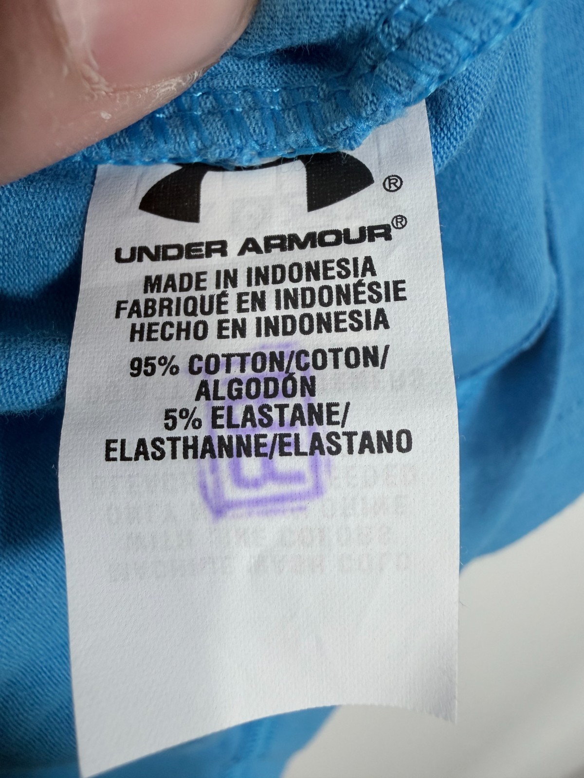 Under Armour Mens Crewneck Loose Fit Heat Gear Essential T Shirt Blue Sz 3XL gallery