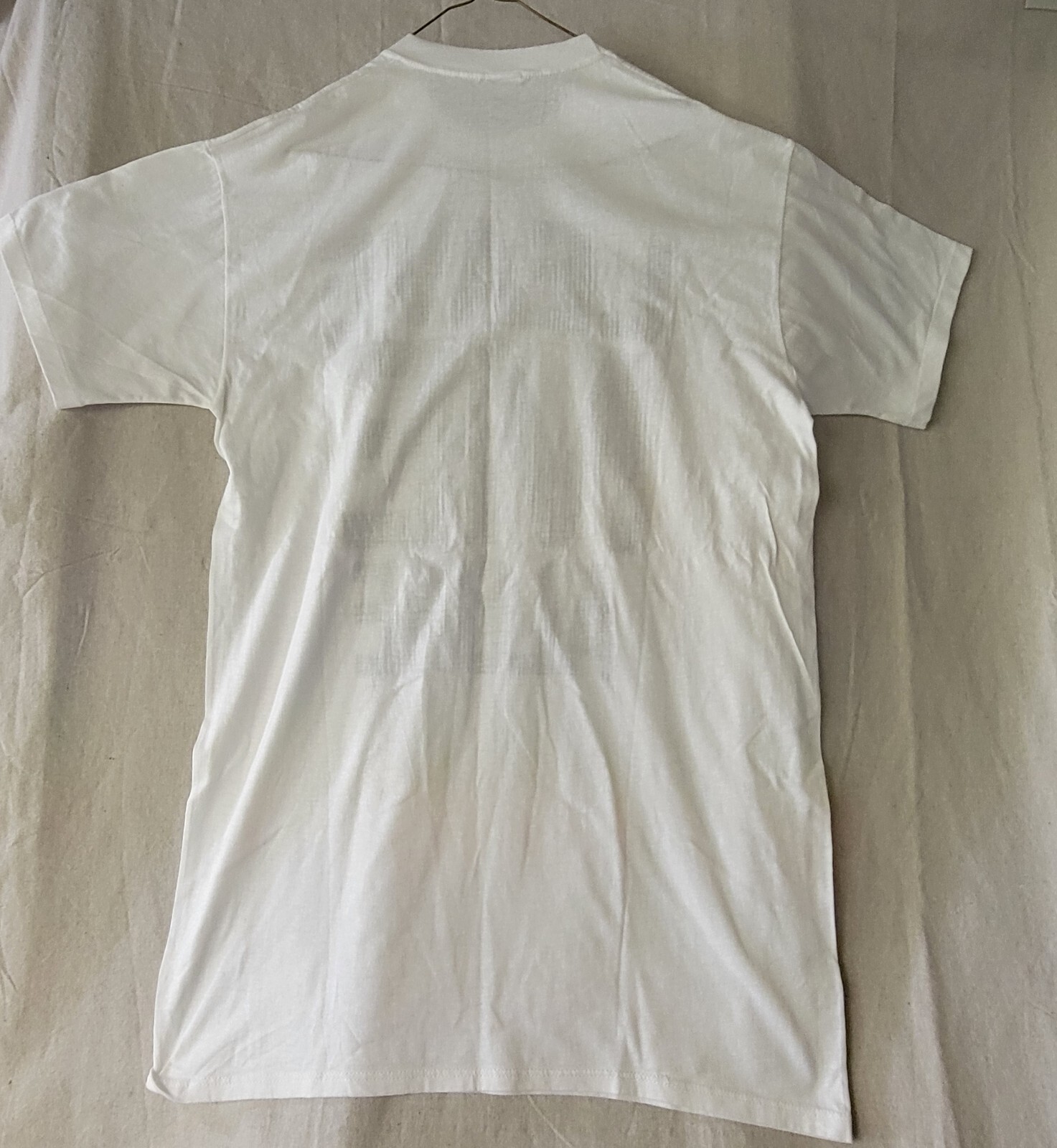 Jerzees T Shirt Leave Me Alone One Size Fits All Made in USA Raised Letters gallery