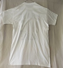 Jerzees T Shirt Leave Me Alone One Size Fits All Made in USA Raised Letters