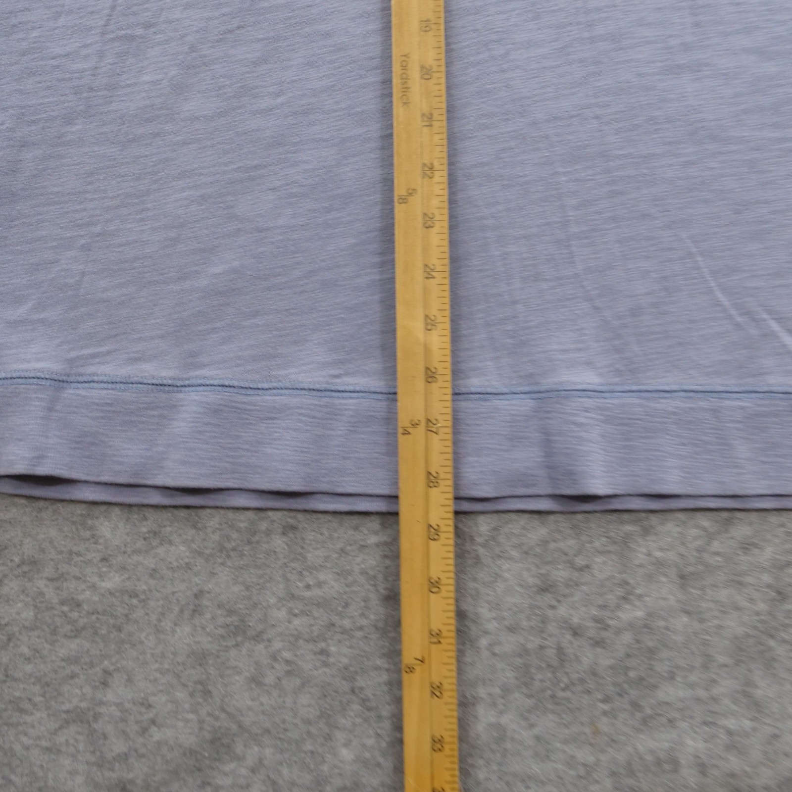 Vince Shirt Mens Extra Large Blue Henley Long Sleeve Lightweight Button gallery