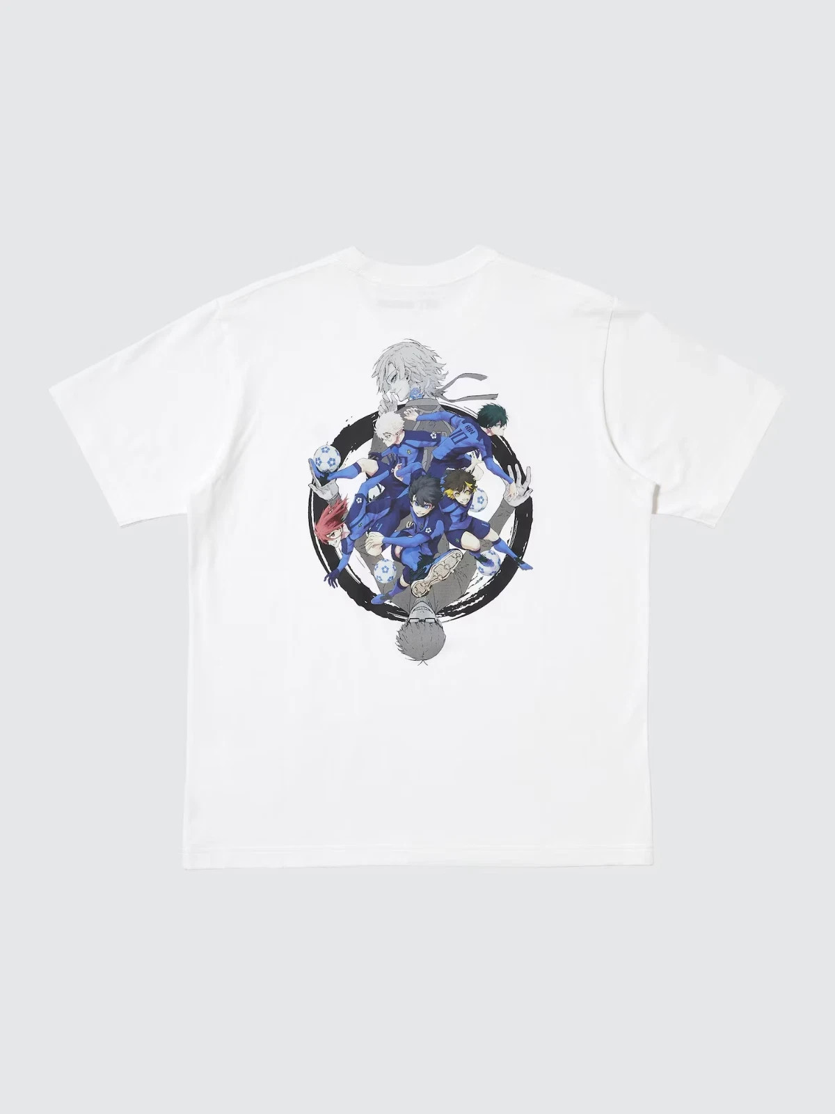 Manga UT UNIQLO T Shirt white bluc lock anime Japan XL L M S Large Medium gallery