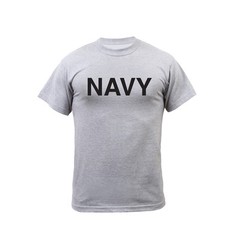 US Navy T-shirt Vintage GREY PT Gym Workout SEAL SSN SSBN CVN LHA FF DDG LHD CG