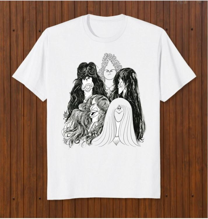 Draw The Line Album Cover Aerosmith T-shirt American band 1970 Steven Tyler gallery