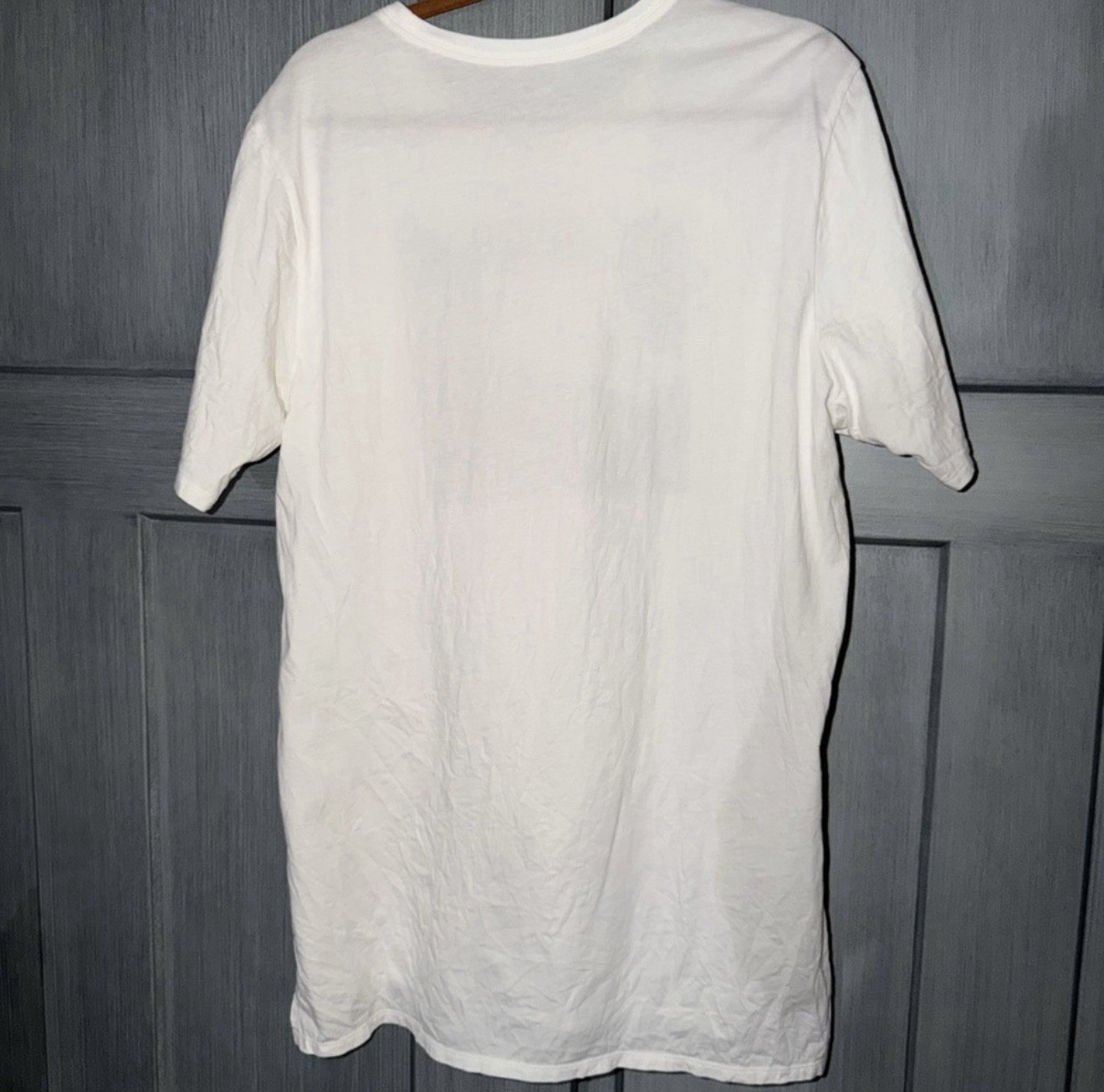 Nike Air Graphic T-Shirt Men’s Large White Black Red Logo Tee Short Sleeve gallery