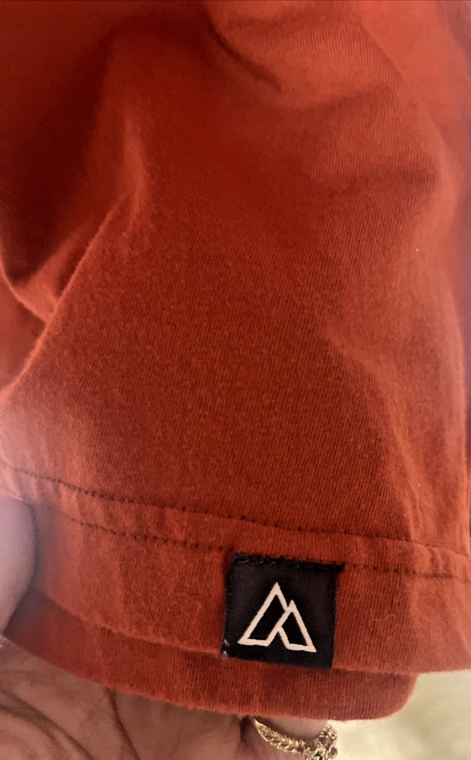 Alpine Design XL Camping Graphic Tee Burnt Orange Bear Forest Camp Shirt gallery