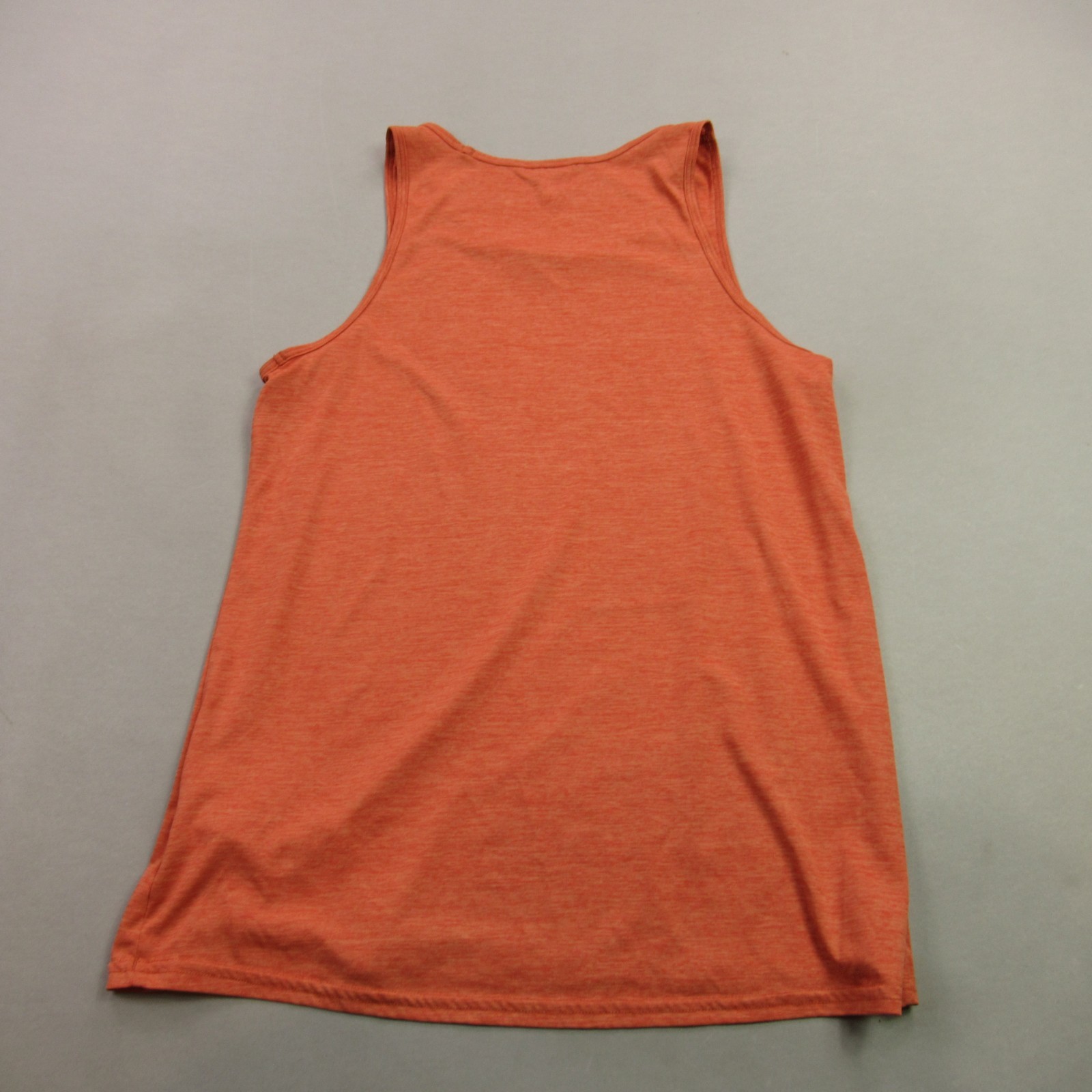 Patagonia Shirt Mens Small Sleeveless Crew Neck Workout Lightweight Orange gallery