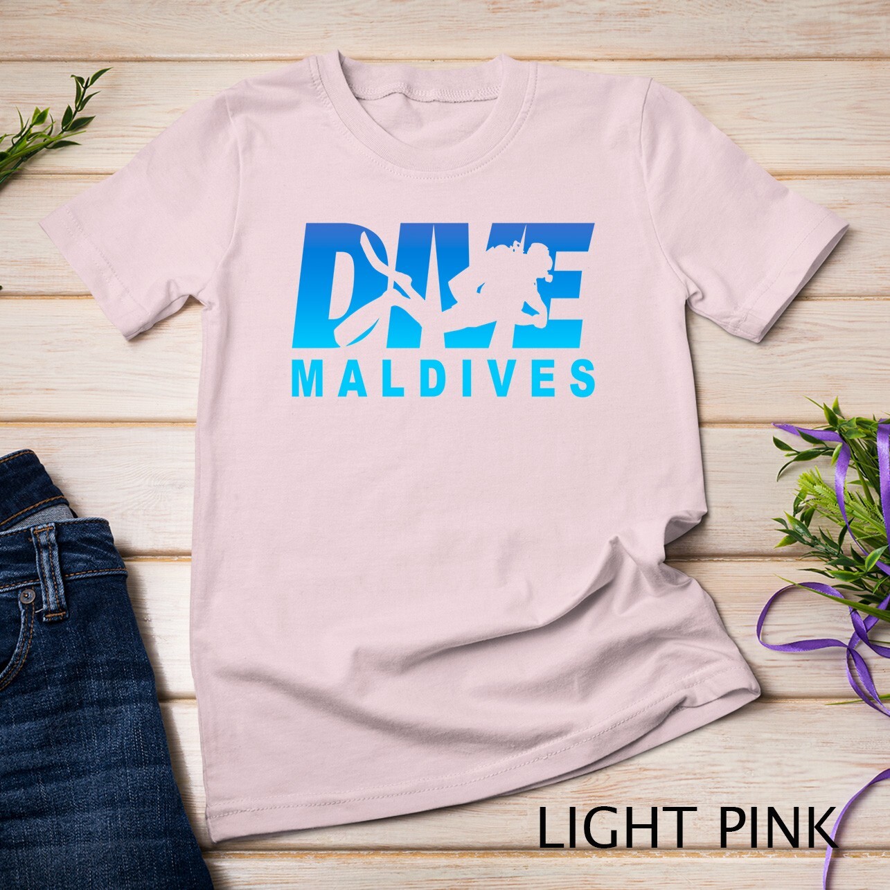 Dive Maldives, Scuba Diving in the Maldives Unisex T-shirt gallery