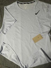 NIKE AEROSWIFT RUNNING #057 GHOST & BLACK DRI-FIT ADV SHIRT SIZE 2XL MEN $90.00