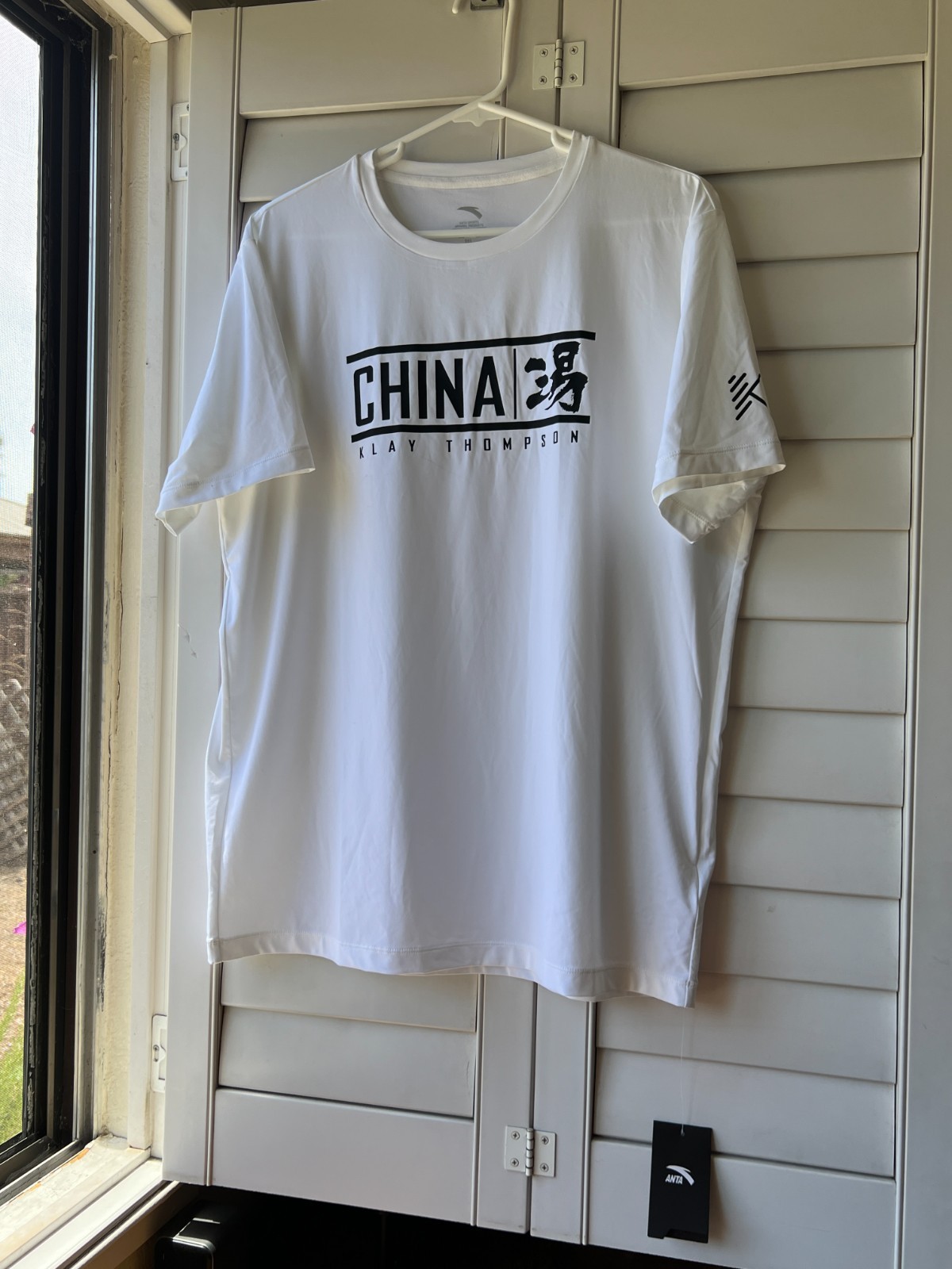 Anta China Klay Thompson White Shirt gallery