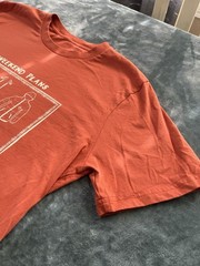 Coalatree Men’s Orange Weekend Plans Outdoor Adventure Cotton T-shirt Size L