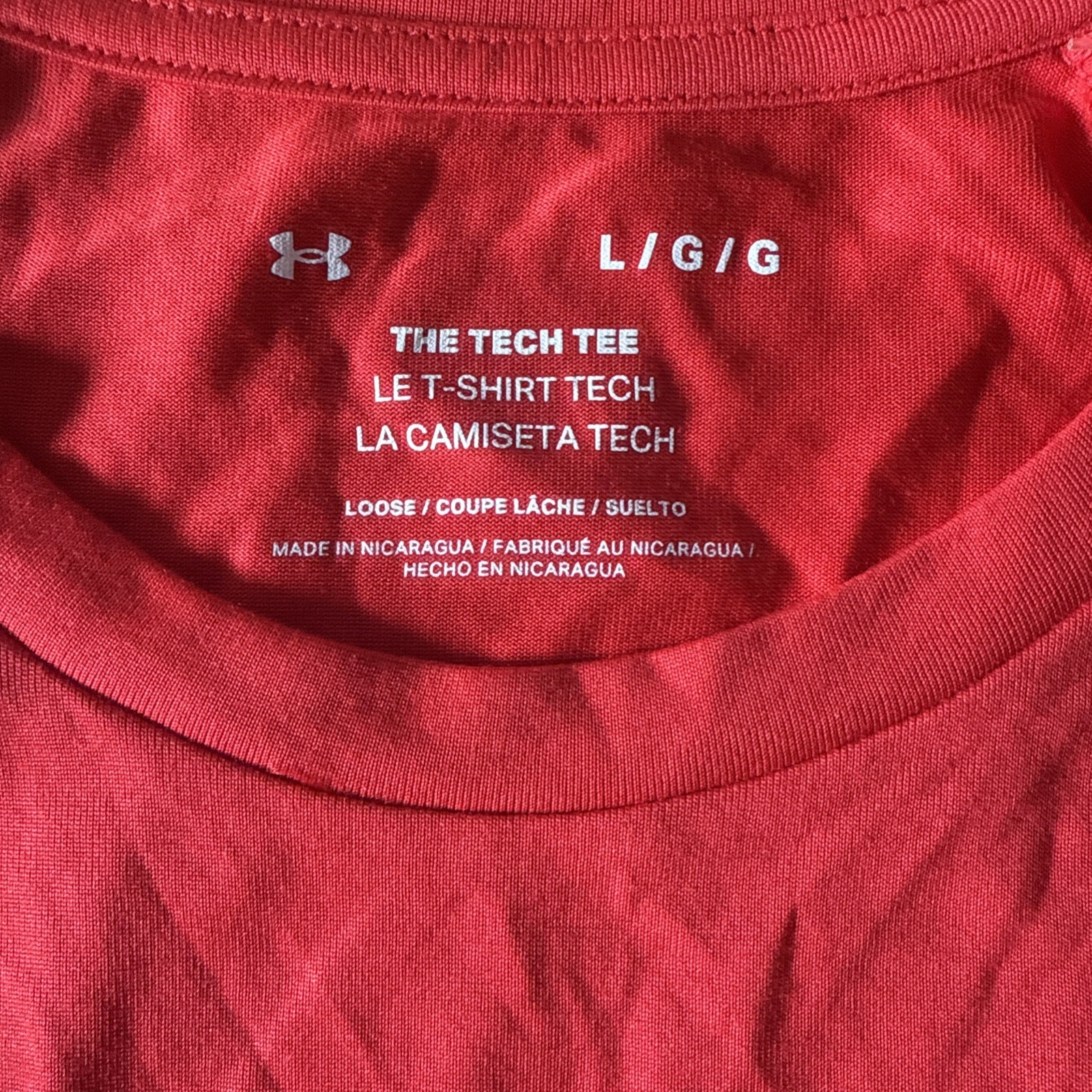 Under Armour Men's Tech 2.0 T-Shirt In Red Size L gallery