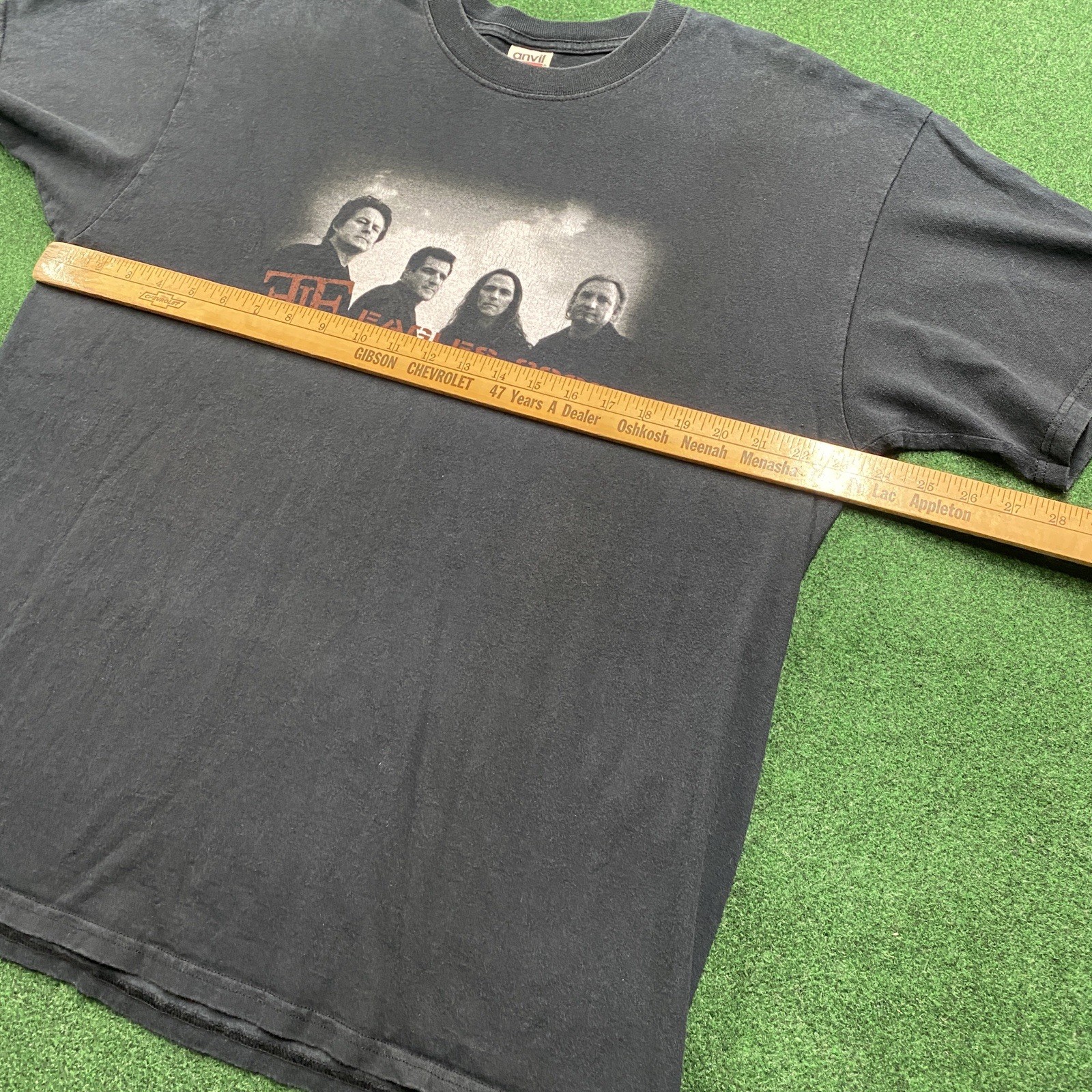 Vintage The Eagles Shirt Mens XL Black Y2K Farewell Tour Band Concert Tee 2003 gallery