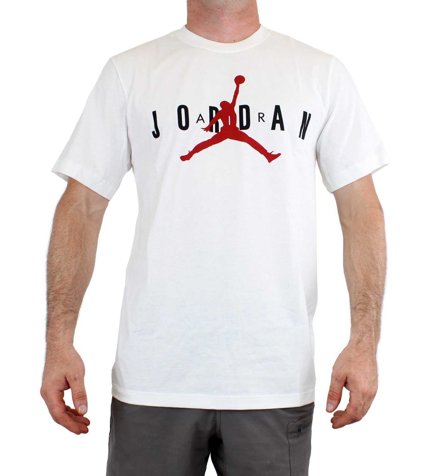 Nike Men's Air Jordan T-Shirt CK4212, 100% Cotton Jordan Air Wordmark T-Shirt gallery