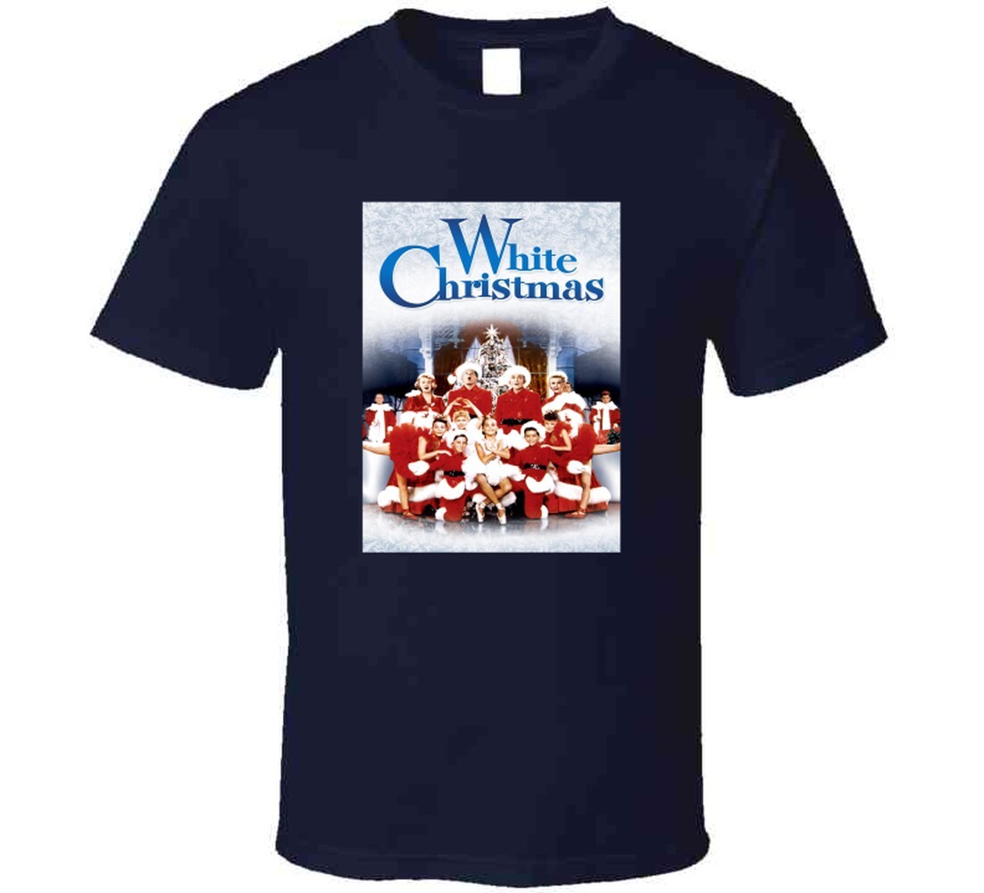 White Christmas Movie Tee Classic Holiday Movies T Shirt gallery
