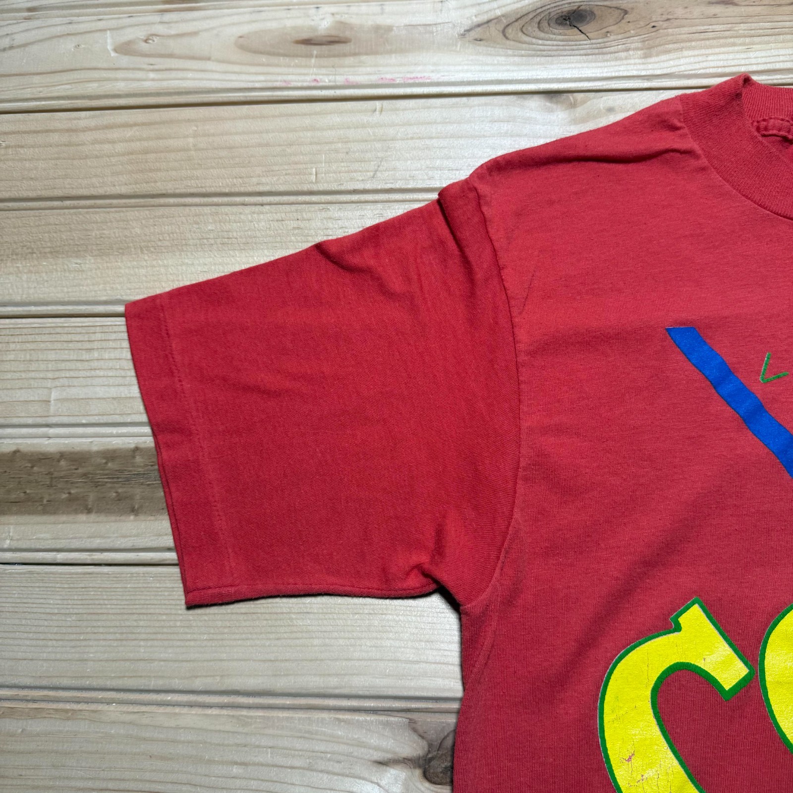Vintage 1987 Coca-Cola Coke Versatile Active Wearables Promo T-Shirt - One Size gallery