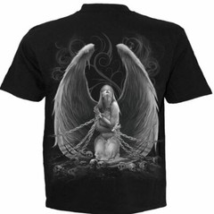 spiral direct captive spirit gothic angel mens shirt new with tags